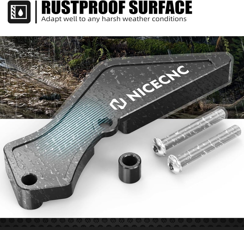 NICECNC Black Universal 4T Case Saver Sprocket Guard Compatible with KTM 250 EXC-F SixDays 2019-2023, 250 EXC-F 2017-2023,250 SXF 250 XC-F 350 SX-F 350 XC-F 2016-2022, EXC-F Six Days 20-23 See Fitment - Image 5